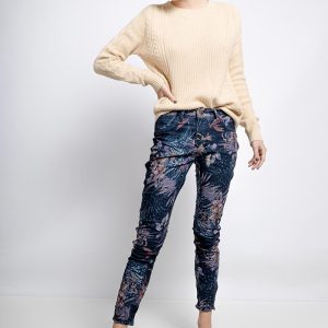 Jean bleu réversible